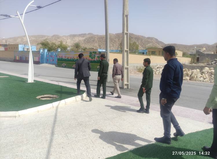 بازدید از پروژه محلات شهرستان بستک